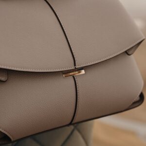 POLENE Mokki Textured Taupe Handbag Pakistan