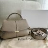 POLENE Mokki Textured Taupe Handbag Pakistan