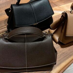 POLENE Mokki Textured Taupe Handbag Pakistan