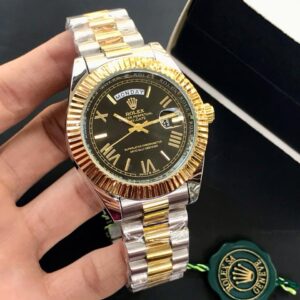 ROLEX Roman Model Men's Watch – Luxury Stainless Steel Watch