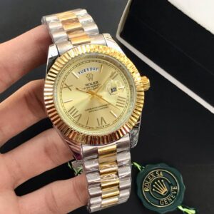 ROLEX Roman Model Men's Watch – Luxury Stainless Steel Watch
