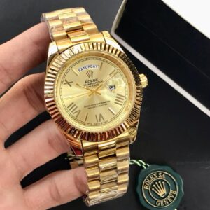 ROLEX Roman Model Men's Watch – Luxury Stainless Steel Watch