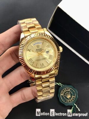 ROLEX Roman Model Men's Watch – Luxury Stainless Steel Watch