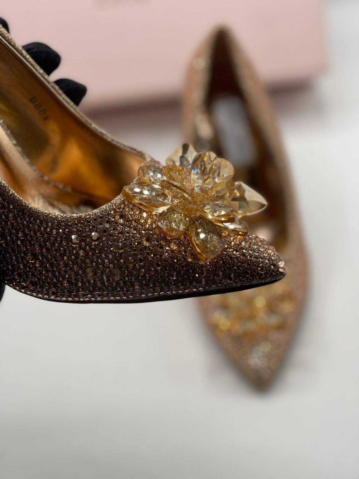 Jimmy Choo Cinderella Crystal Heels