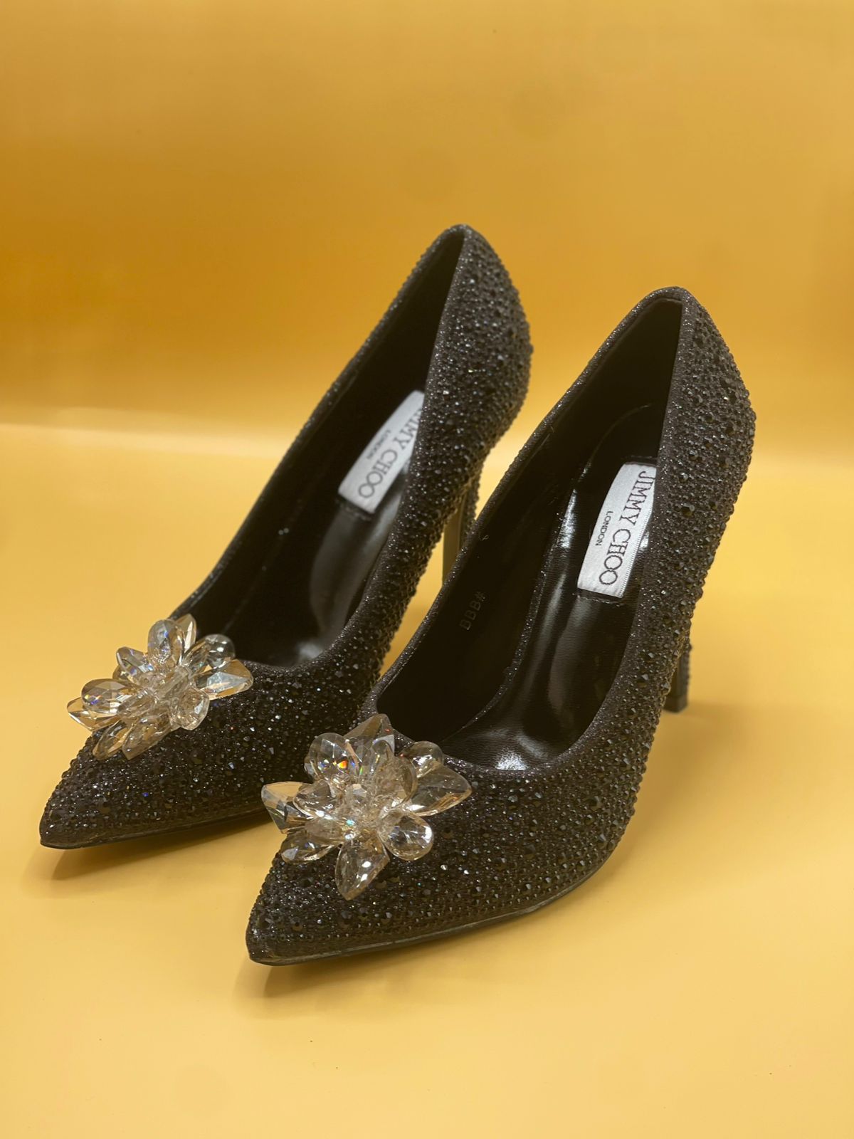Jimmy Choo Cinderella Crystal Heels