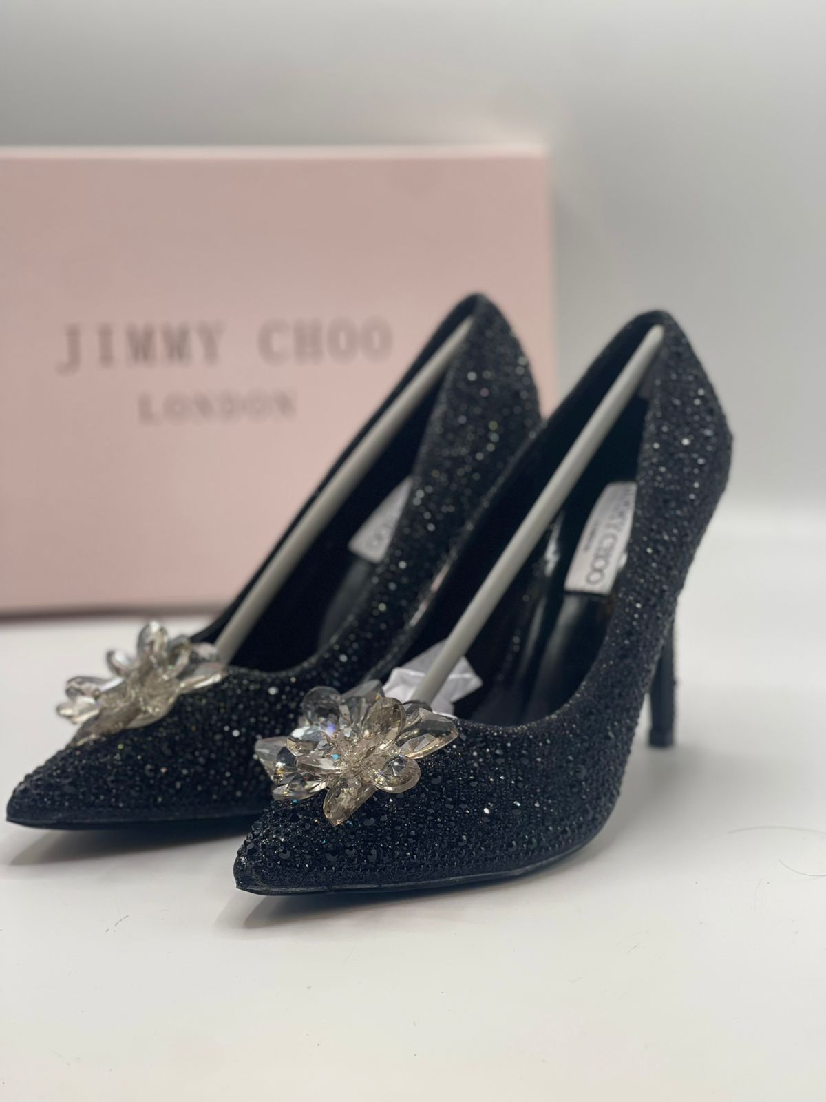 Jimmy Choo Cinderella Crystal Heels