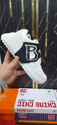 Imported Black and White Shoes for Men