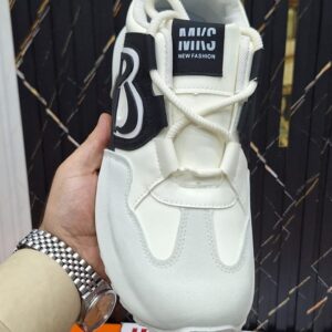 Imported Black and White Shoes for Men