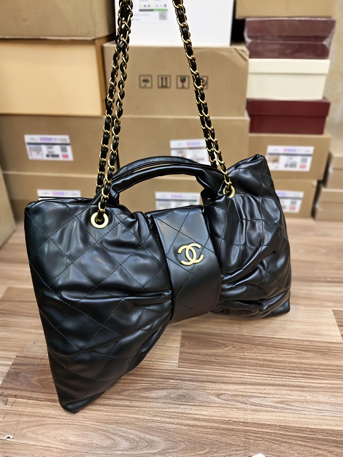 Chanel Bow 25C lambskin quilted bag Pakistan