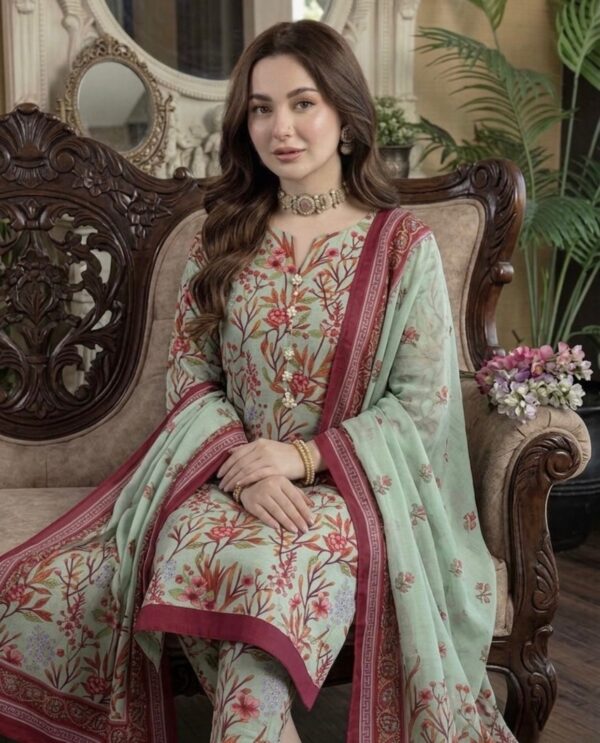 designer lawn suits premium swiss lawn usa chiffon dupatta