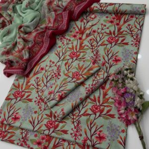 designer lawn suits premium swiss lawn usa chiffon dupatta
