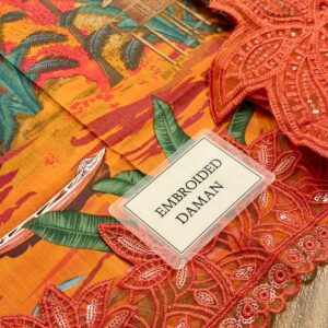 maria b lawn collection 2026 embroidered spangle suit chiffon dupatta USA