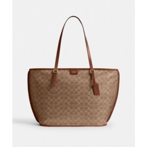 Coach Taxi Tote Bag in Signature Canvas for Women in Pakistan