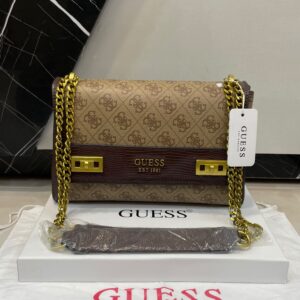 Guess Katey Croc Shoulder Bag women's premium handbag Pakistan