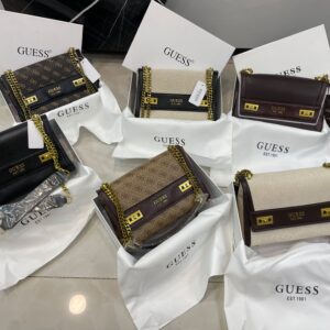 Guess Katey Croc Shoulder Bag women's premium handbag Pakistan