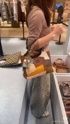 MIU MIU Leather Bag Calfskin Travertine Periwinkle premium women's handbag Pakistan