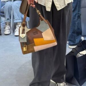 MIU MIU Leather Bag Calfskin Travertine Periwinkle premium women's handbag Pakistan
