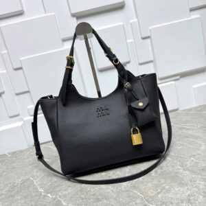 MIU MIU Leather Bag Calfskin Travertine Periwinkle premium women's handbag Pakistan