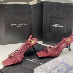 YSL JERRY smooth leather sandals for women in Pakistan