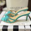 AQUAZZURA Tequila Mule 75 crystal embellished heels for women in Pakistan