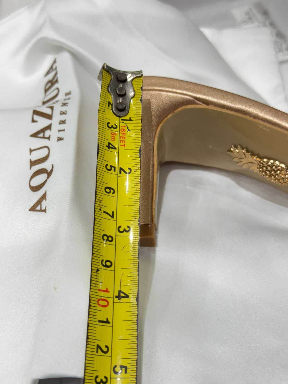 AQUAZZURA Tequila Mule 75 crystal embellished heels for women in Pakistan