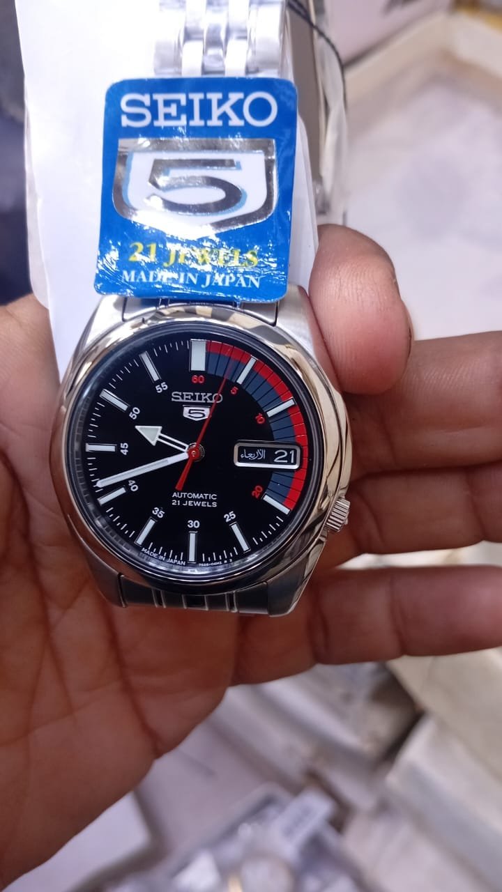 Seiko 5 Speed Racer Automatic SNK375K1 SNK375J1 Pakistan