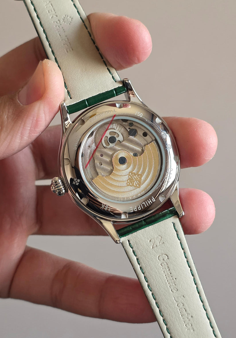 PP Premium Green Dial Open-Heart Automatic Watch in Pakistan