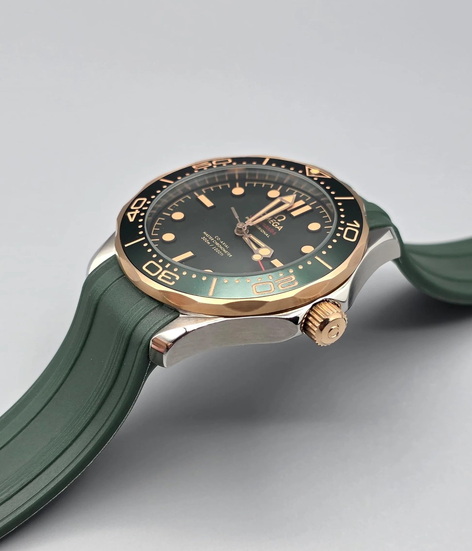 Omega Green dial watch by shop2door diver watch
