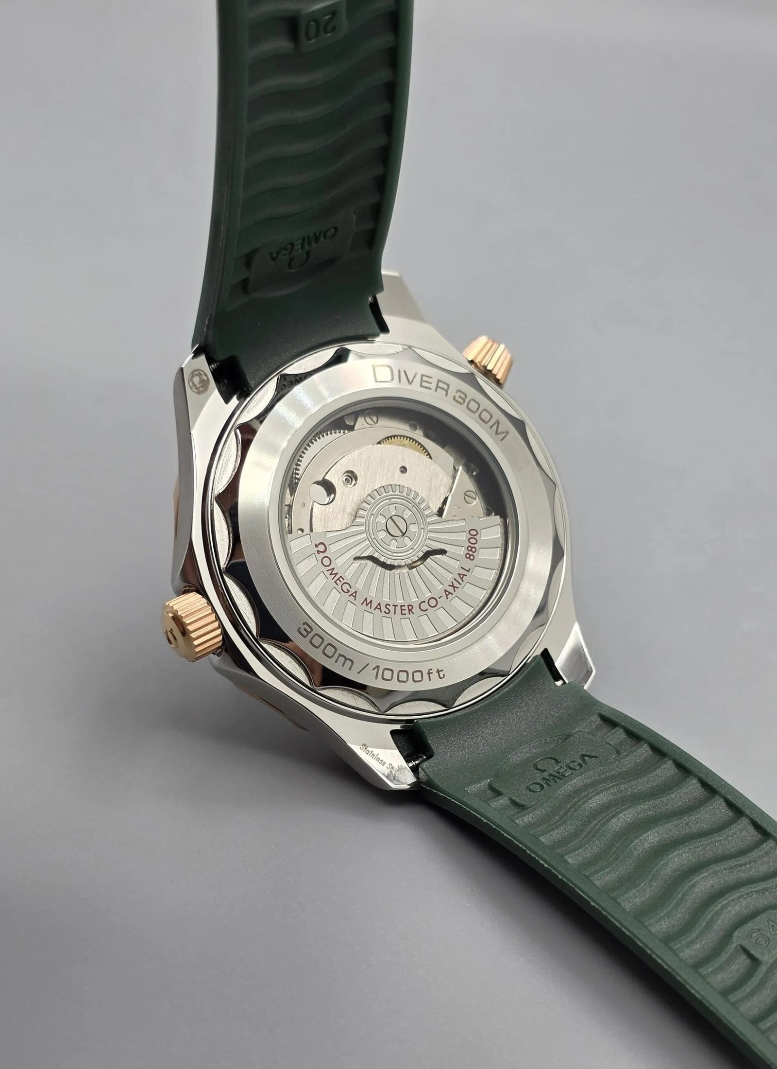 Omega Green dial watch by shop2door diver watch
