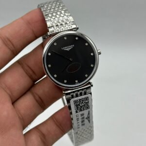 Longines La Grande Classique de Longines Silver Stainless Quartz Watch for Ladies