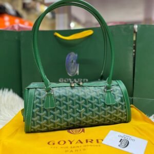 Maison Goyard Bonbonnière premium-quality baguette handbag with code embossing