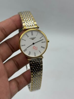 Longines La Grande Classique de Longines Silver Stainless Quartz Watch for Ladies